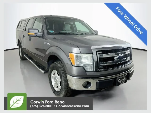 Used 2013 Sterling Gray Metallic Ford XLT image 1