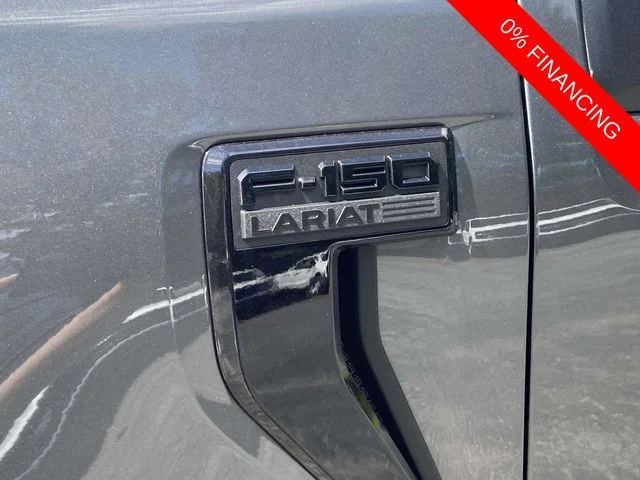 New 2026 Carbonized Gray Metallic Ford Lariat image 6