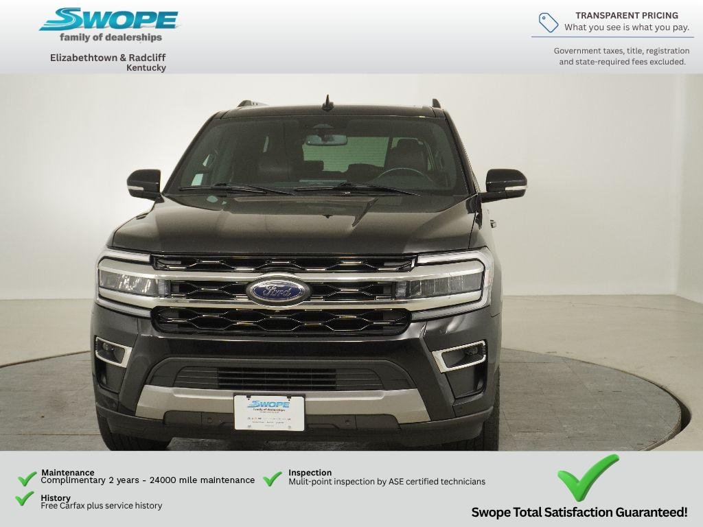Used 2024 Agate Black Metallic Ford Limited image 8