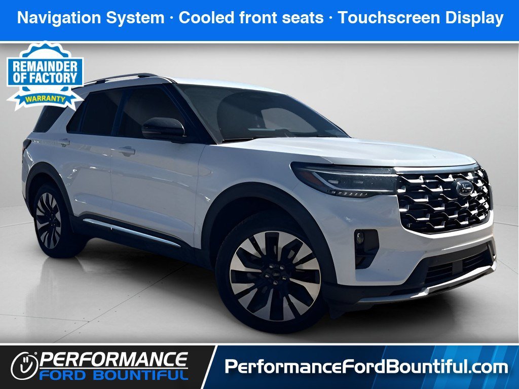 Used 2026 White Metallic Ford Platinum image 1