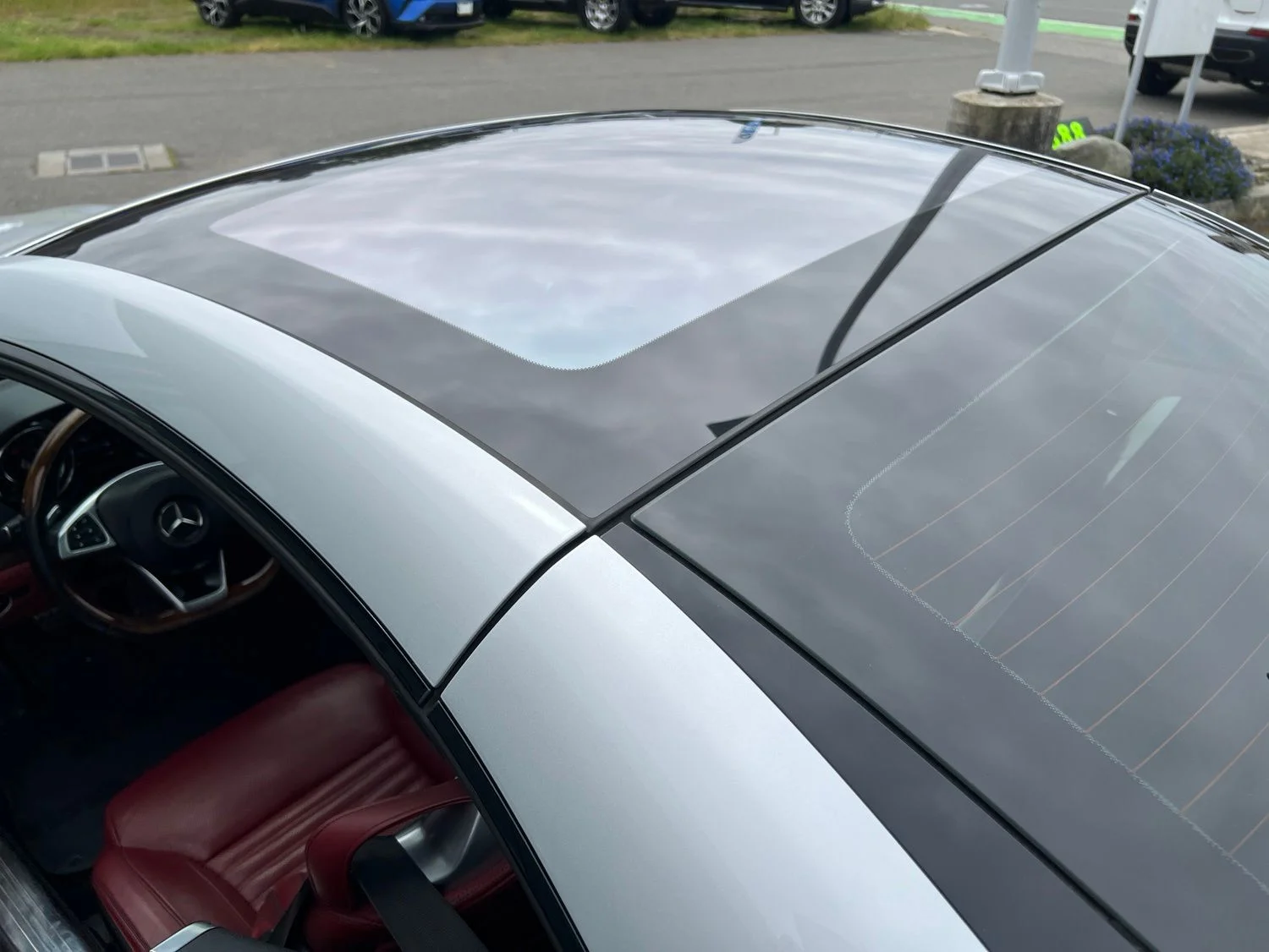 Used 2019 Silver Mercedes-Benz SL 550 image 15