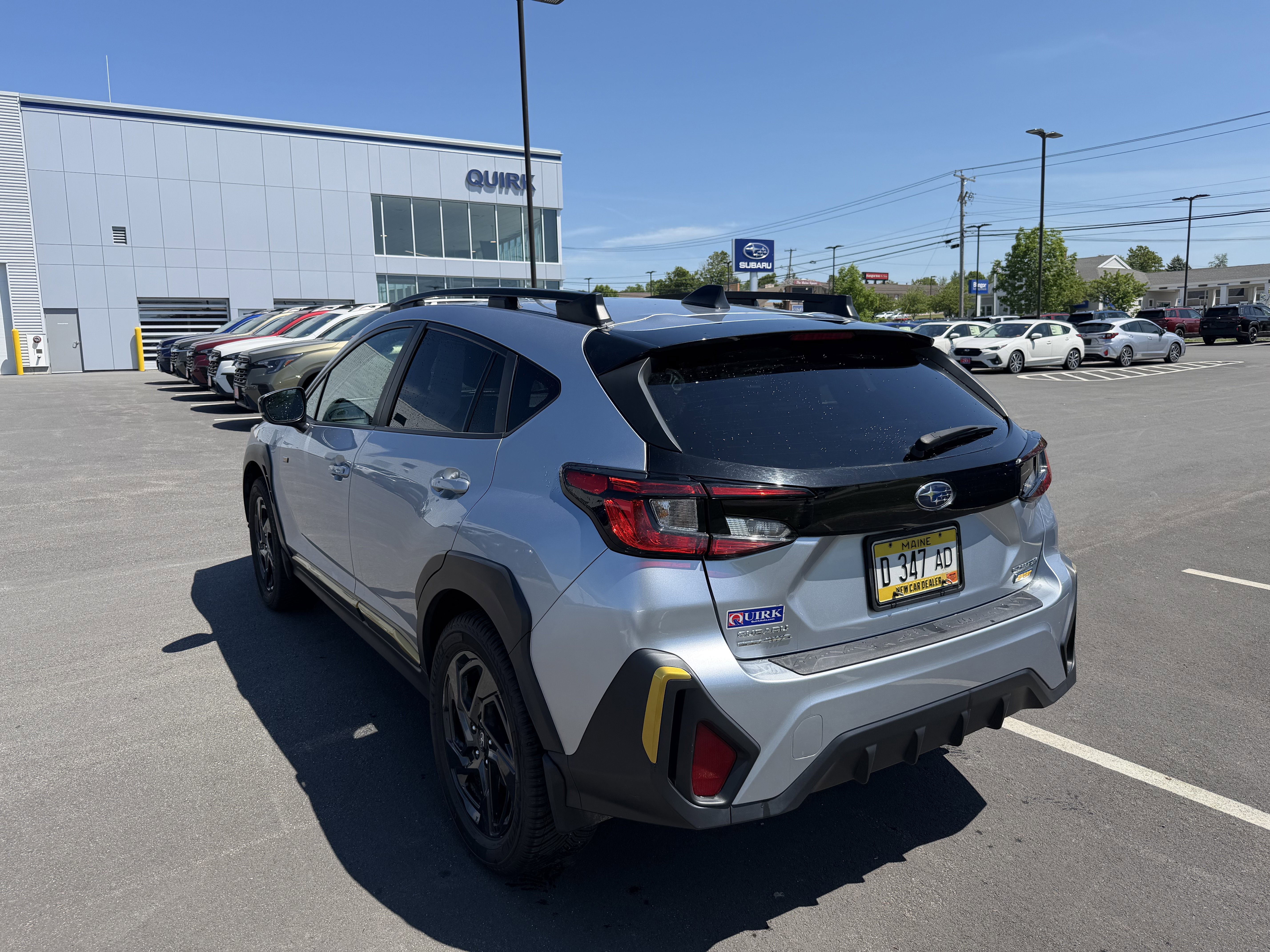 Used 2024 Ice Silver Metallic Subaru Sport image 3