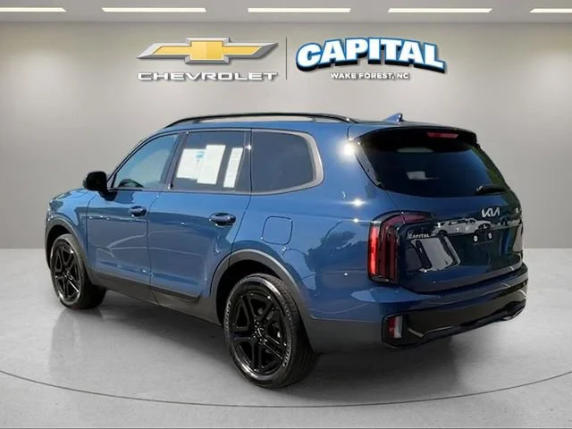 Used 2024 Blue Kia EX X-Line image 3