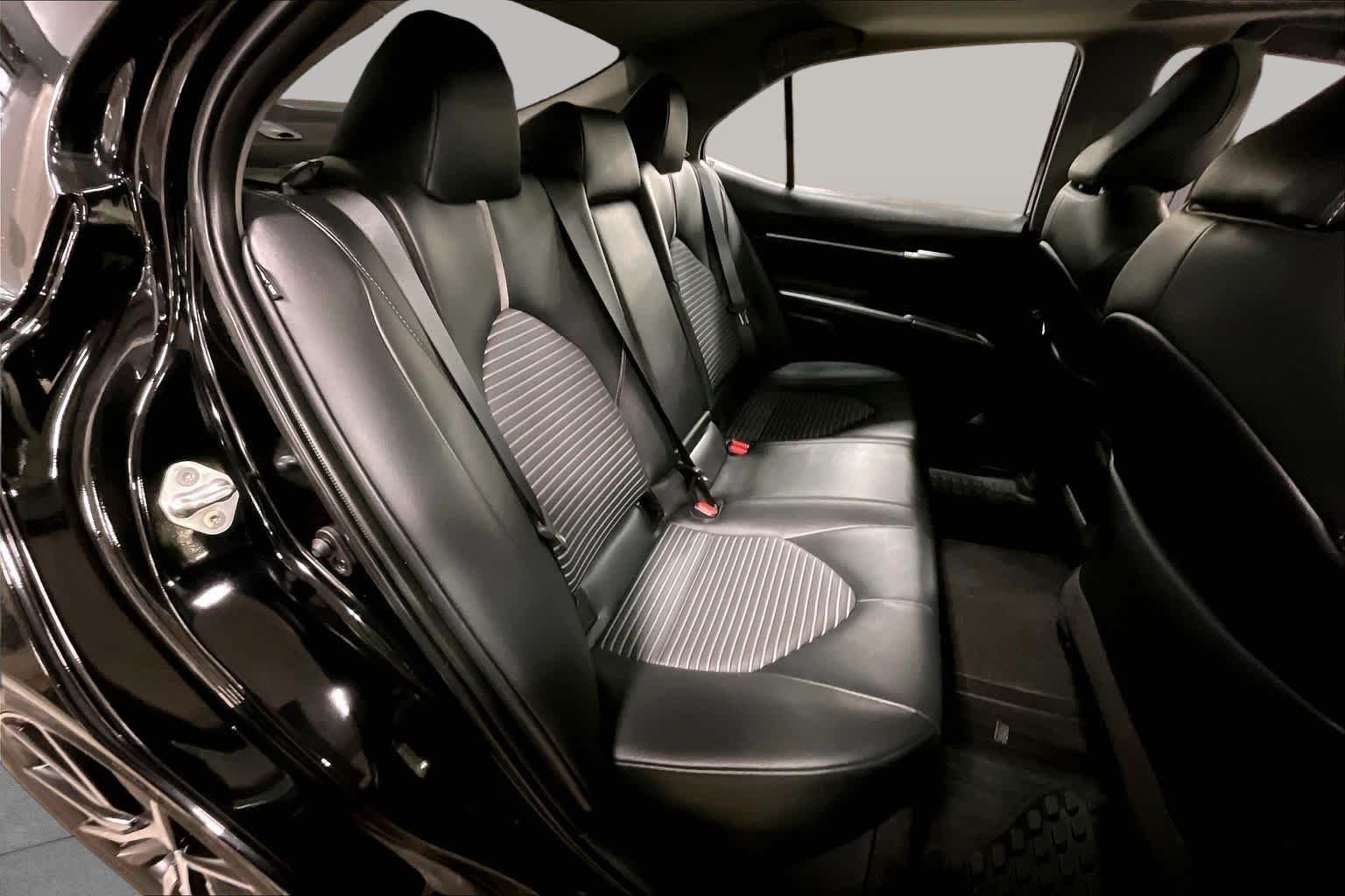 Used 2023 Midnight Black Metallic Toyota SE image 20