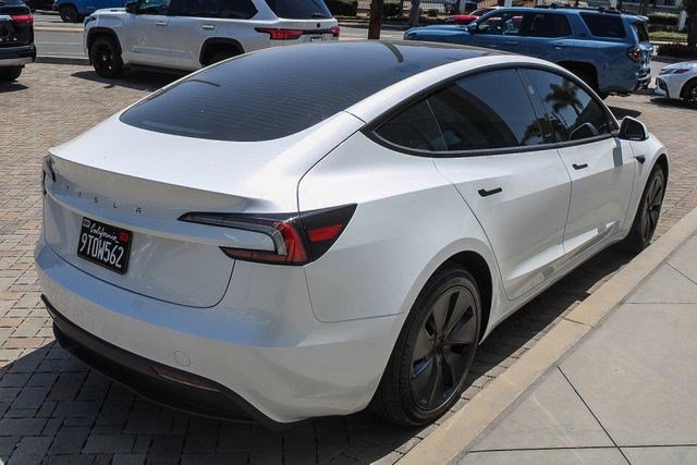 Used 2025 Pearl White Multi-Coat Tesla Long Range image 6