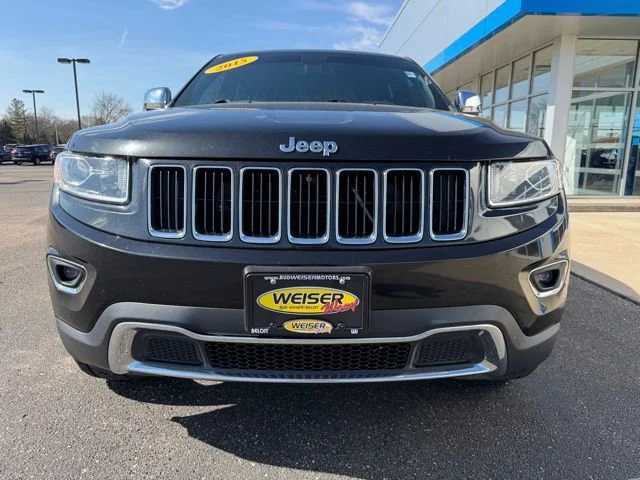 Used 2015 Jeep Grand Cherokee Limited with VIN 1C4RJFBM1FC763496 for sale in Beloit, WI