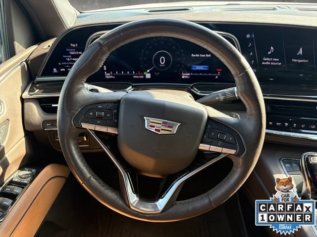 Used 2022 CRYSTAL WHITE TRICOAT Cadillac Sport image 21