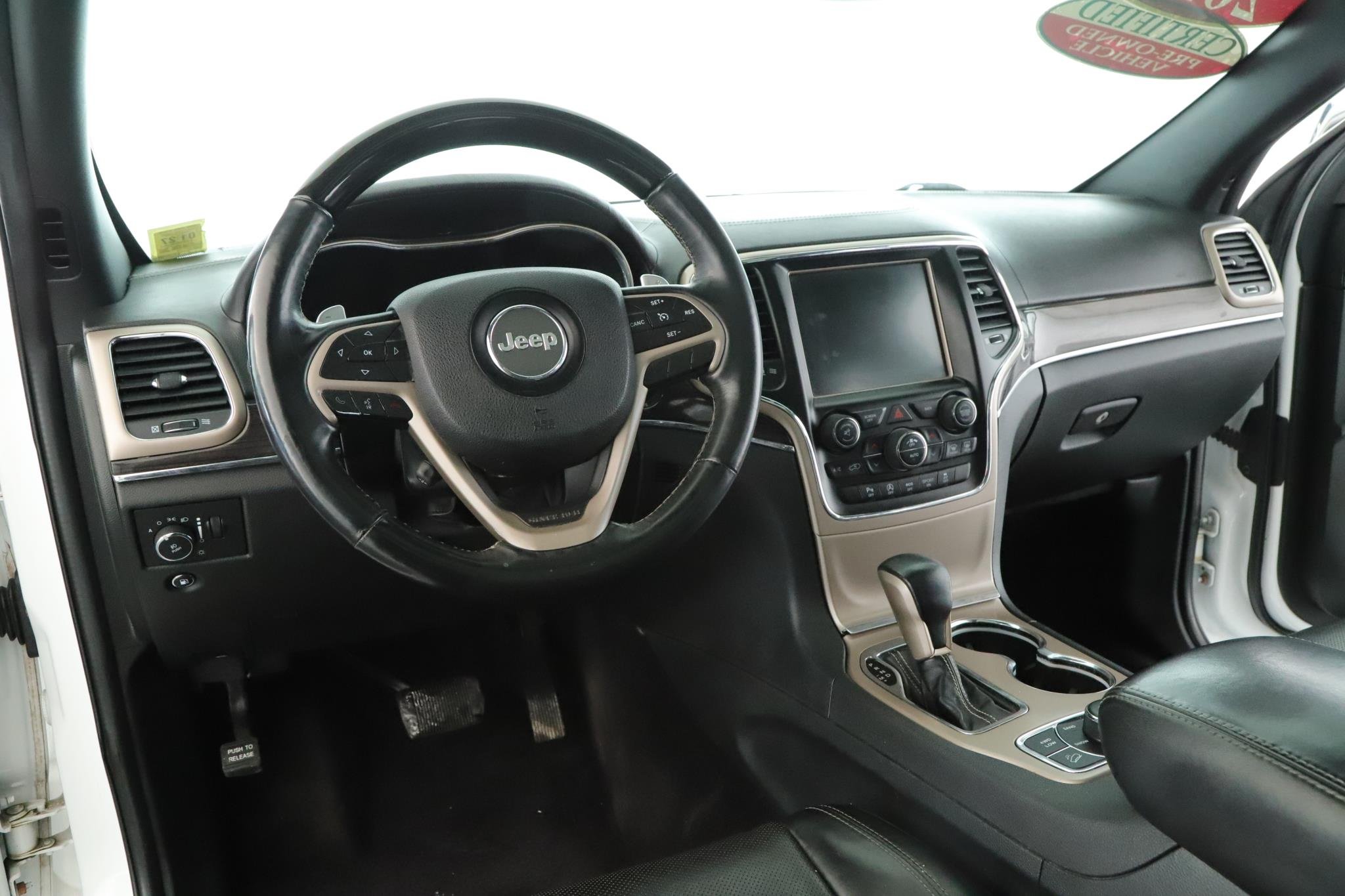 Used 2017 Jeep Grand Cherokee Overland with VIN 1C4RJFCG2HC749814 for sale in Amityville, NY