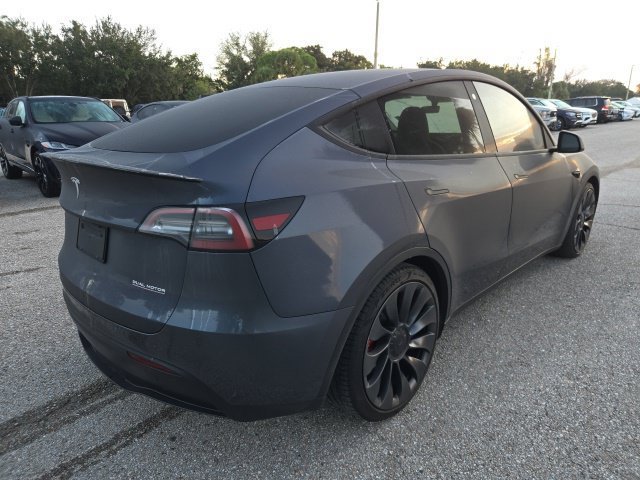Used 2023 Midnight Silver Metallic Tesla Performance image 5