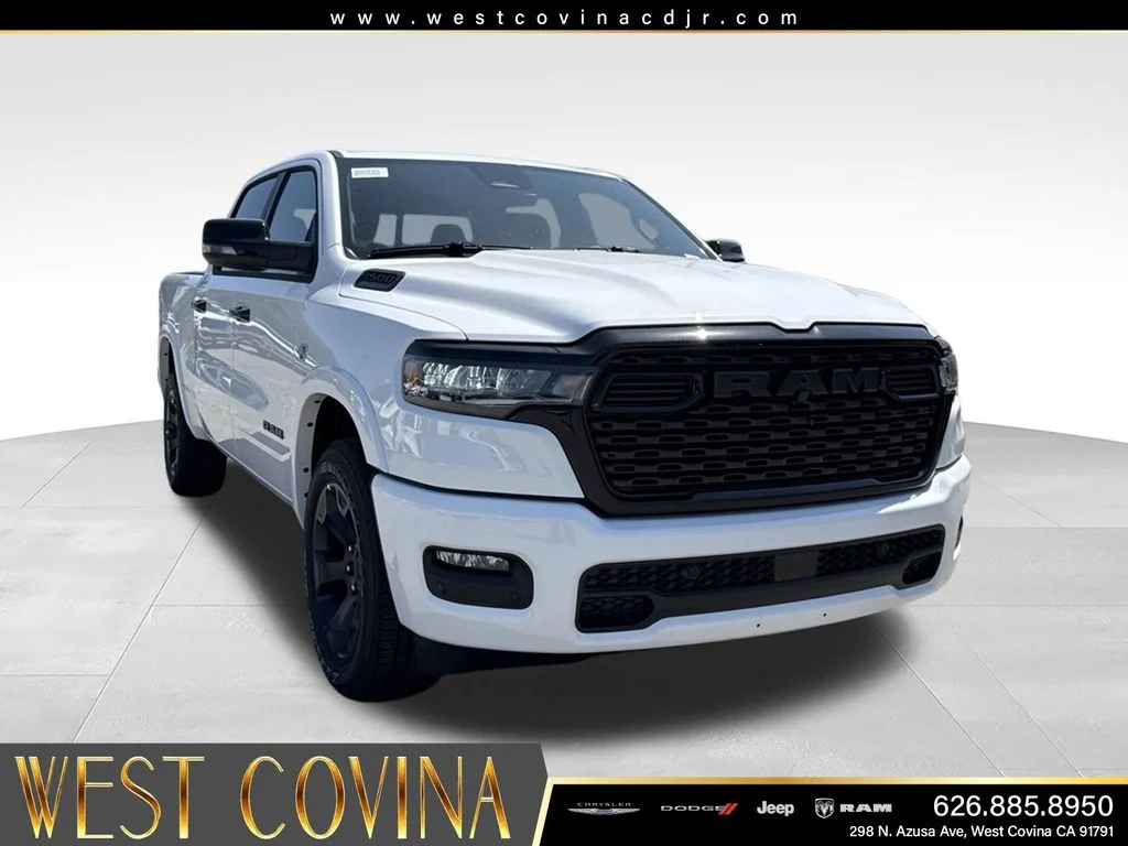 New 2026 Bright White Clear-Coat Exterior Paint RAM Big Horn/Lone Star image 4