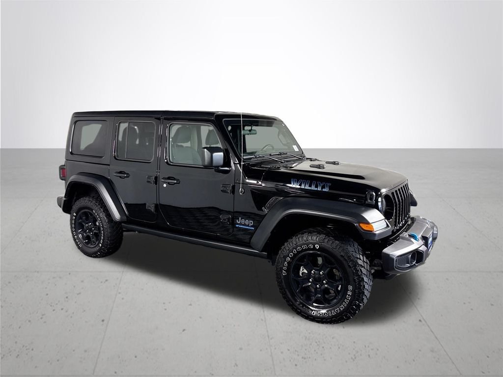 Certified Used 2023 Black Jeep Willys 4xe image 5