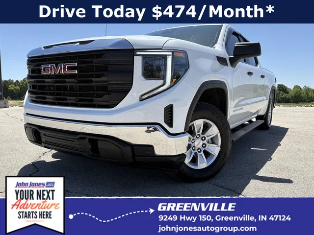 Pre-Owned 2023 GMC Sierra 1500 Pro Four Wheel Drive Crew Cab Pickup