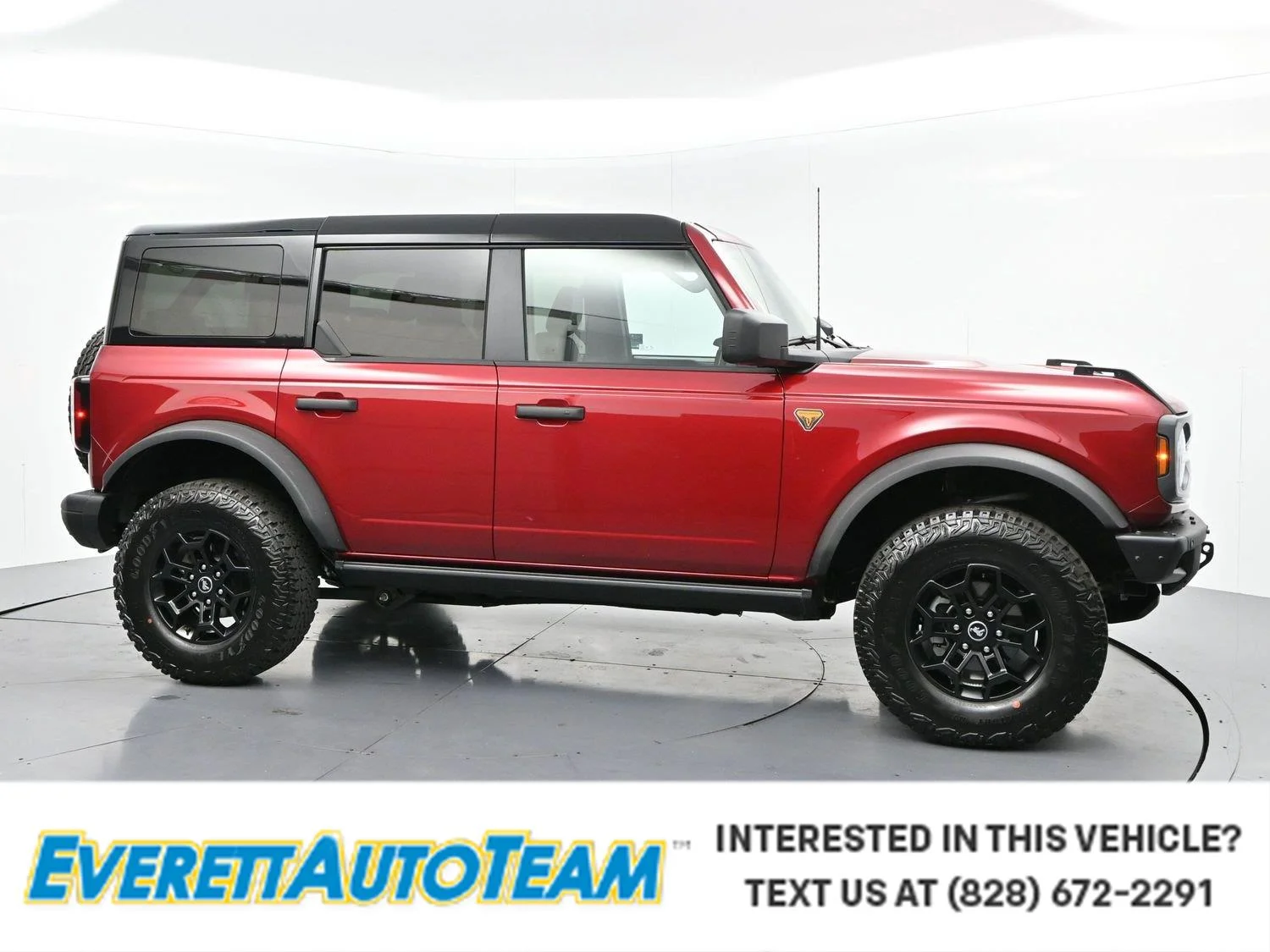 Used 2026 Ruby Red Metallic Tinted Clearcoat Ford Badlands image 1