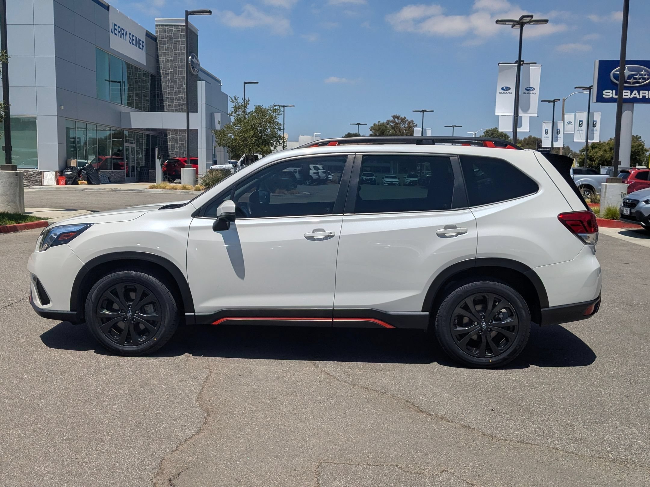 Certified Used 2024 Crystal White Pearl Subaru Sport image 2