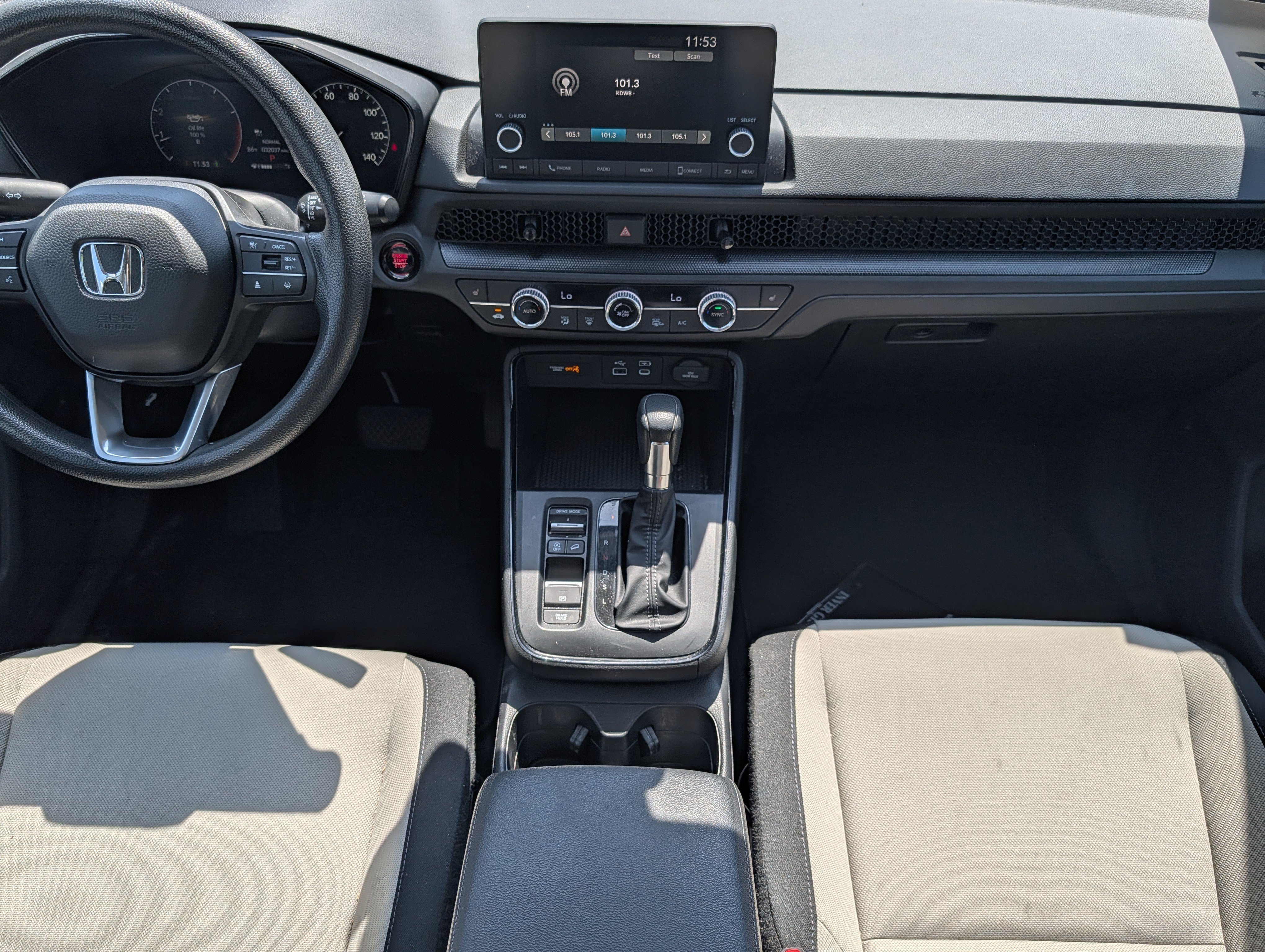 Used 2023 Platinum White Pearl Honda EX image 10