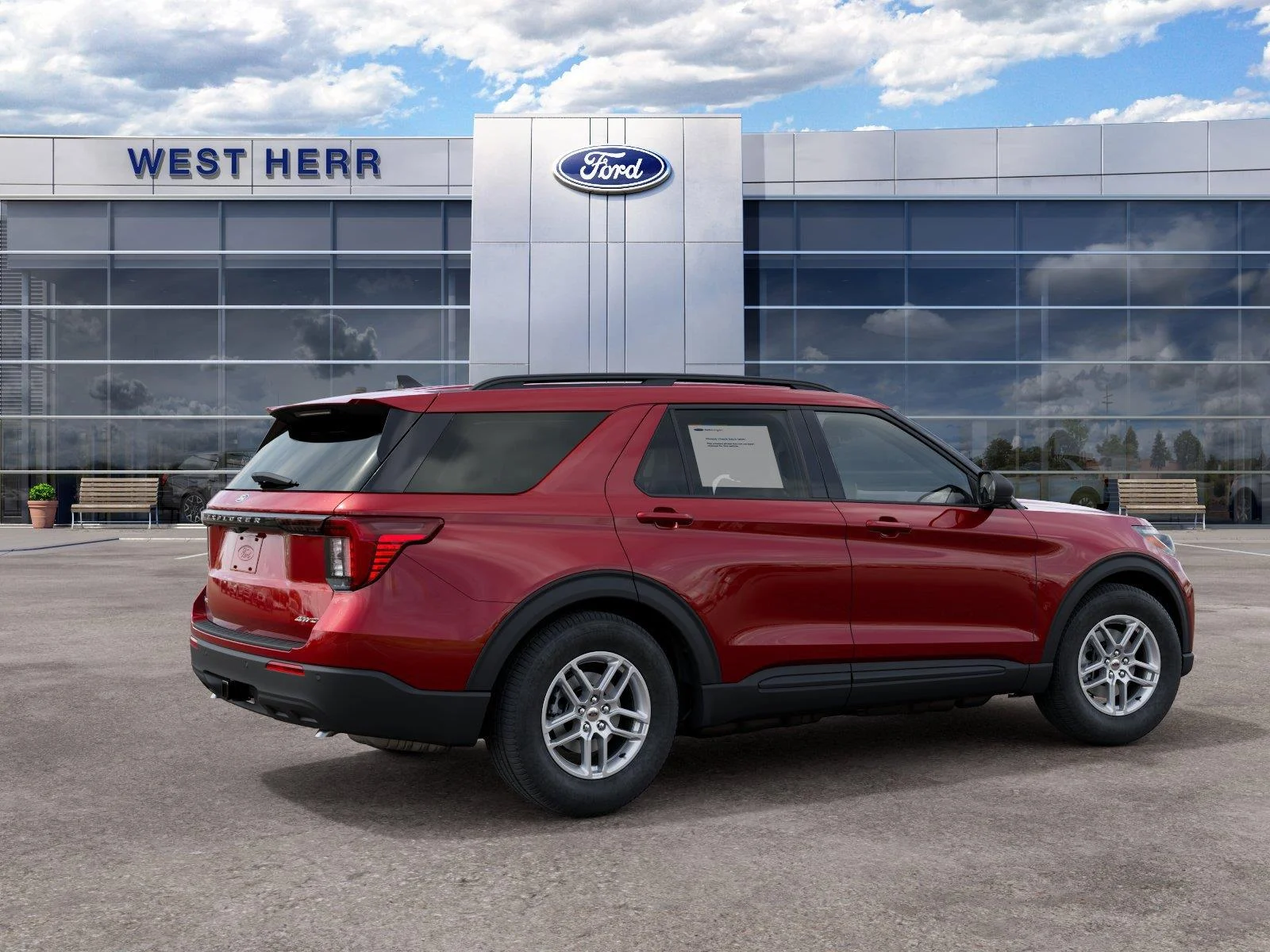 New 2027 Ruby Red Metallic Tinted Clearcoat Ford Active image 6