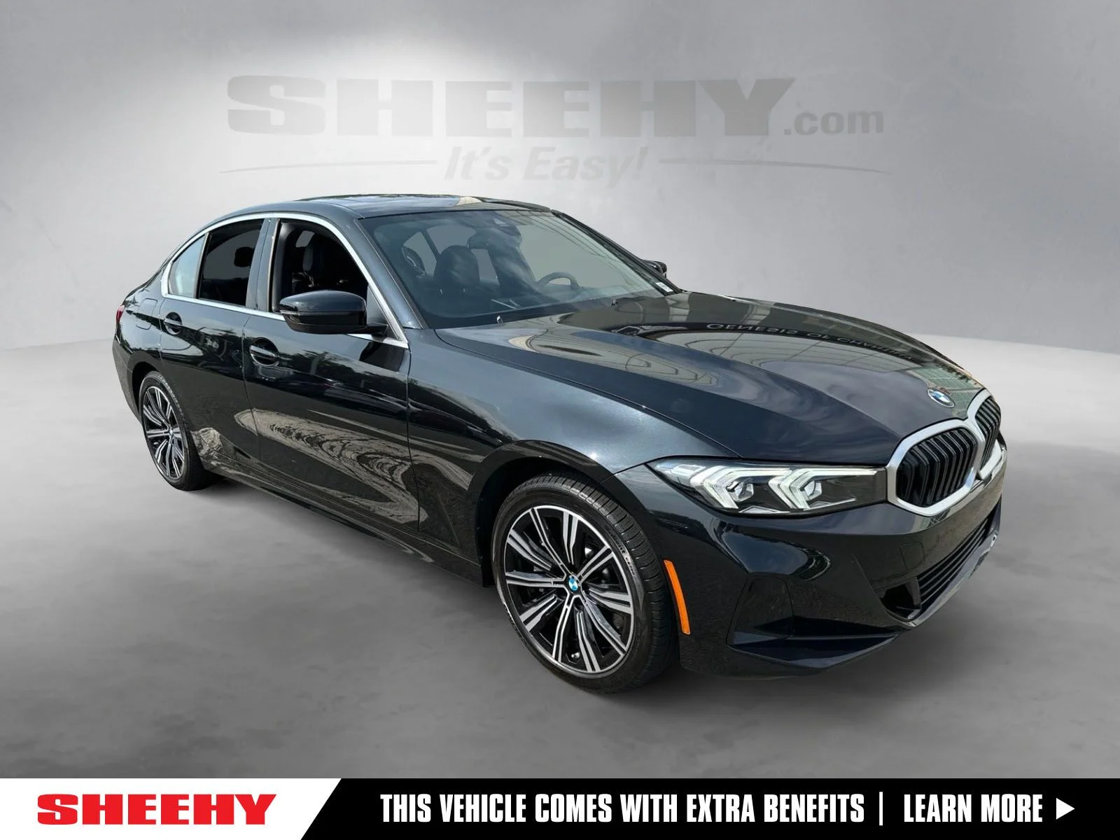 Used 2025 Black BMW 330i xDrive image 1