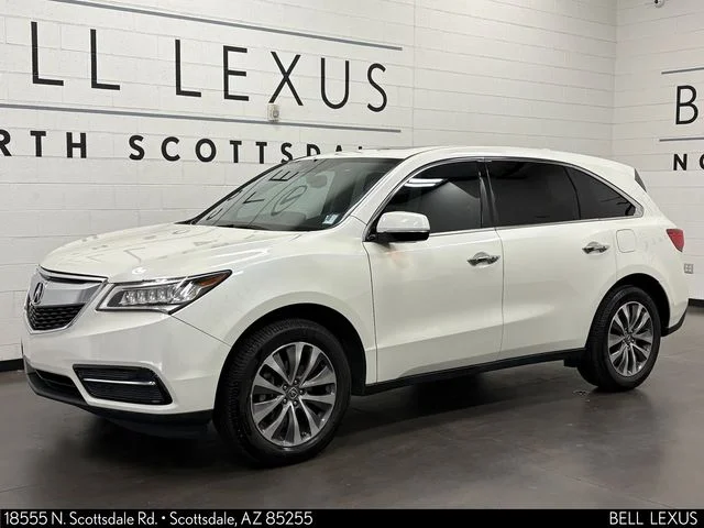 Used 2015 White Acura 3.5L Technology Package image 6