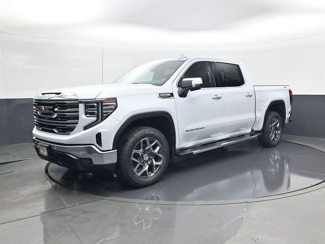 New 2026 Glacier White Tricoat GMC SLT image 3