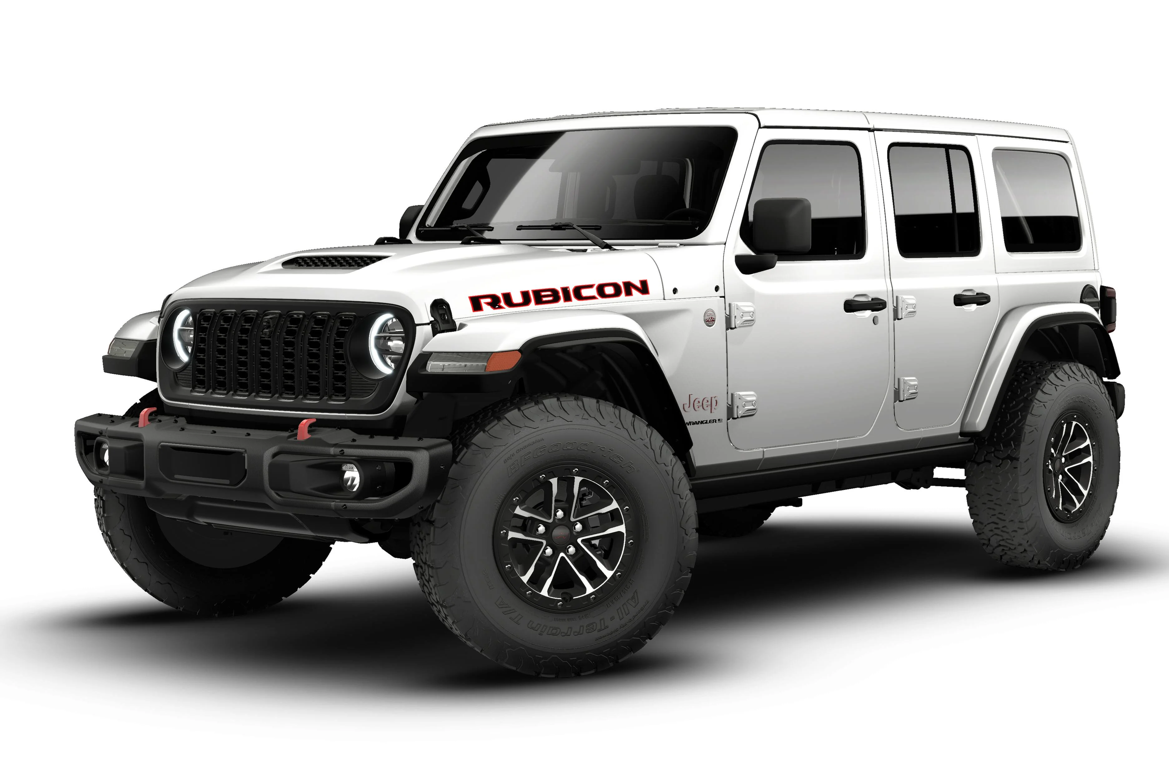 New 2026 Bright White Clear-Coat Exterior Paint Jeep  image 13