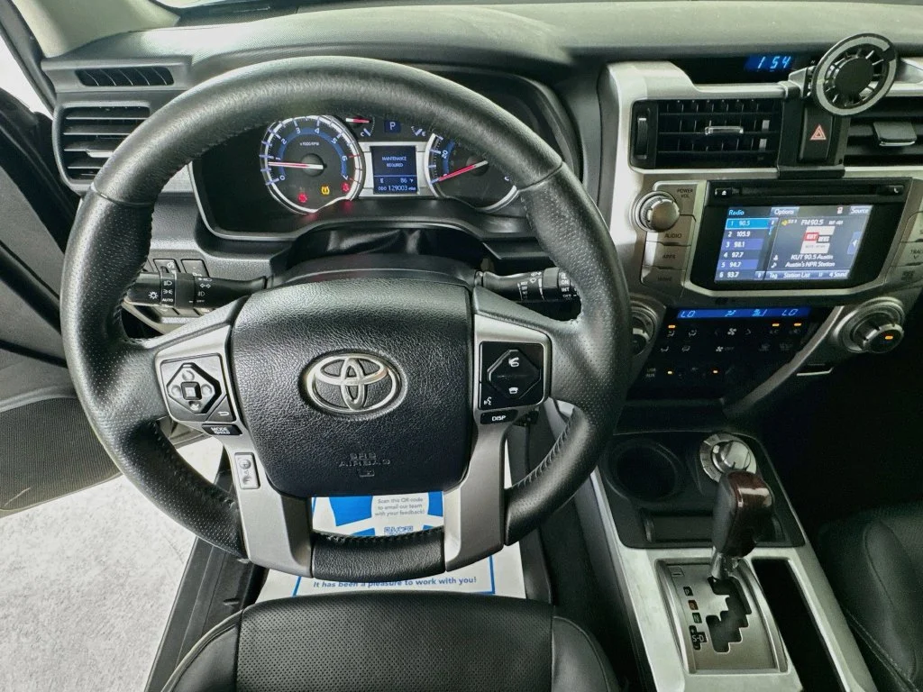Used 2018 Midnight Black Metallic Toyota Limited image 12