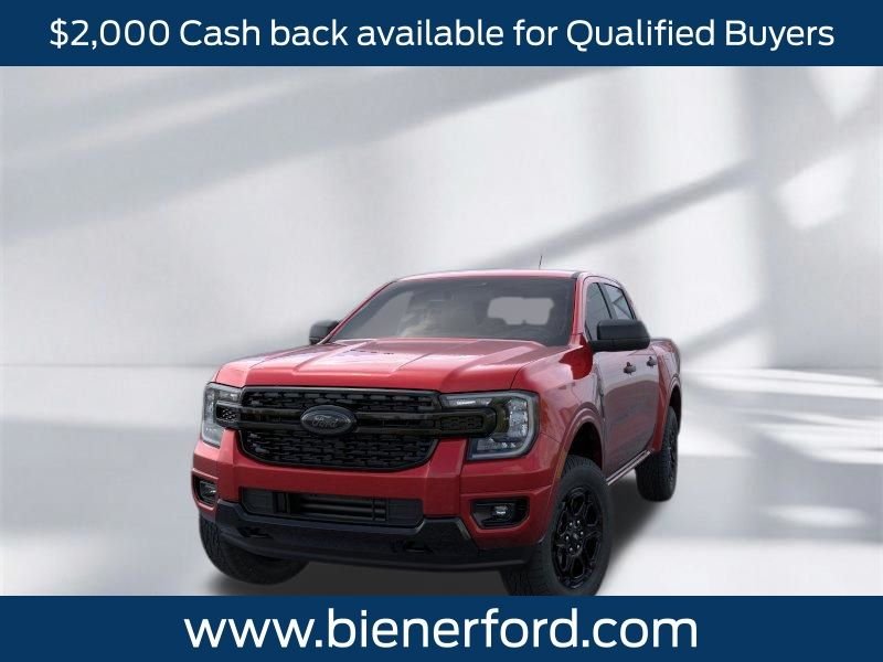 New 2026 Ruby Red Metallic Tinted Clearcoat Ford XLT image 2
