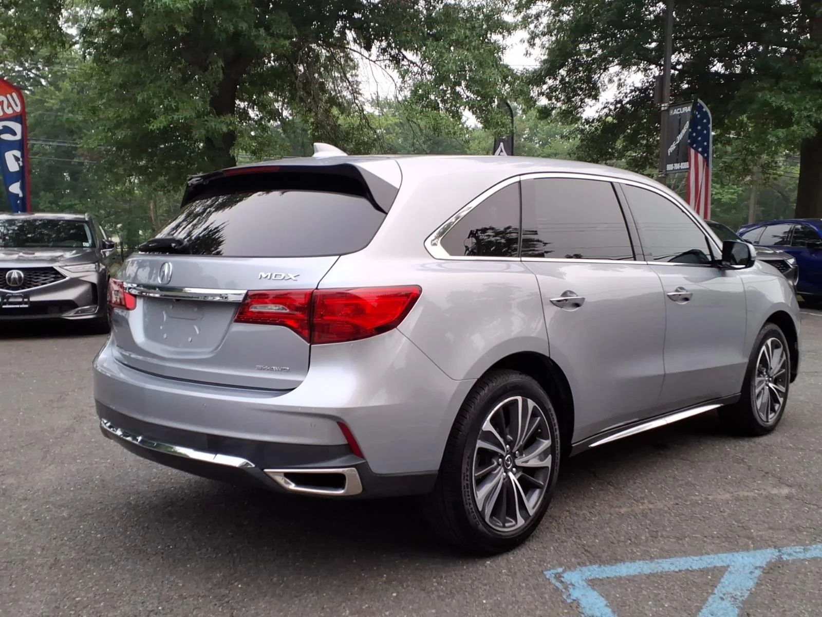 Used 2020 Lunar Silver Metallic Acura SH-AWD with Technology Package image 6