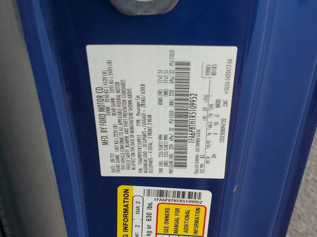 Used 2024 Blue Ford EcoBoost image 25