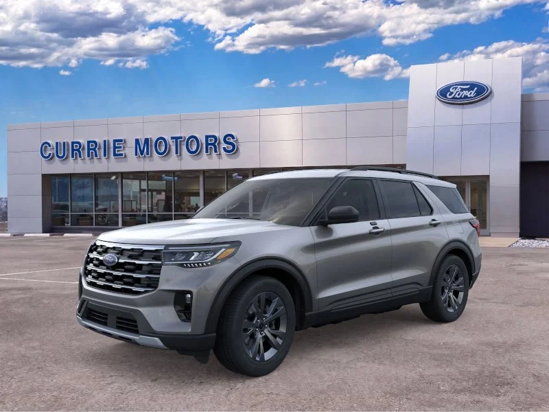 New 2026 Carbonized Gray Metallic Ford Active image 1
