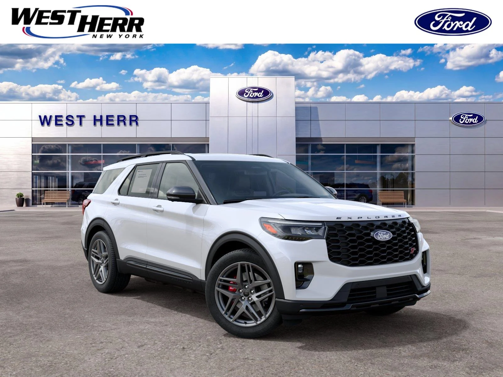 New 2027 Star White Metallic Tri-Coat Ford ST image 1