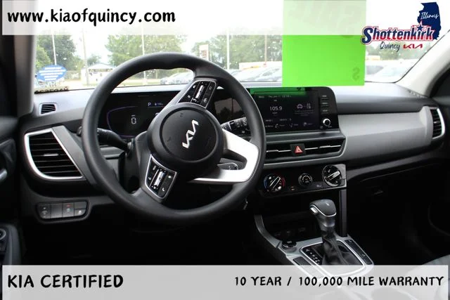 Used 2024 Blue Kia LX image 8
