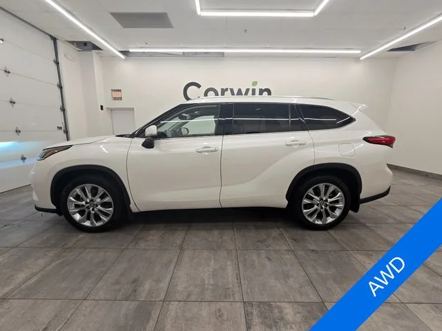 Used 2021 Blizzard Pearl Toyota Limited image 2
