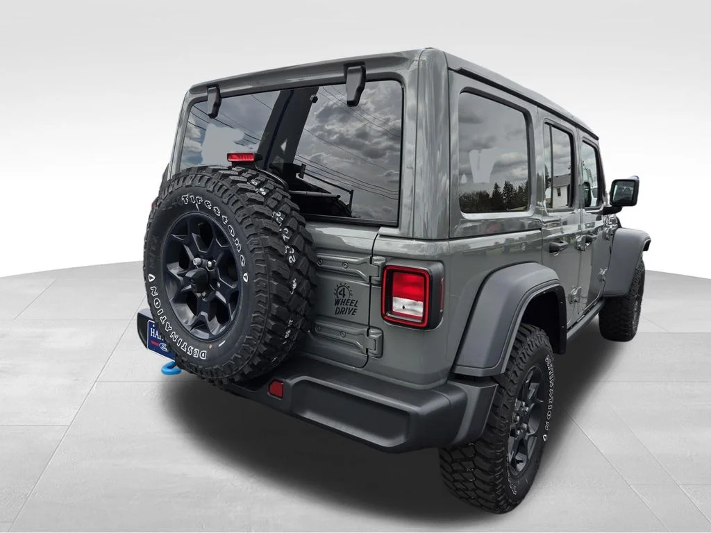 Certified Used 2023 Sting Gray Clearcoat Jeep Willys 4xe image 4