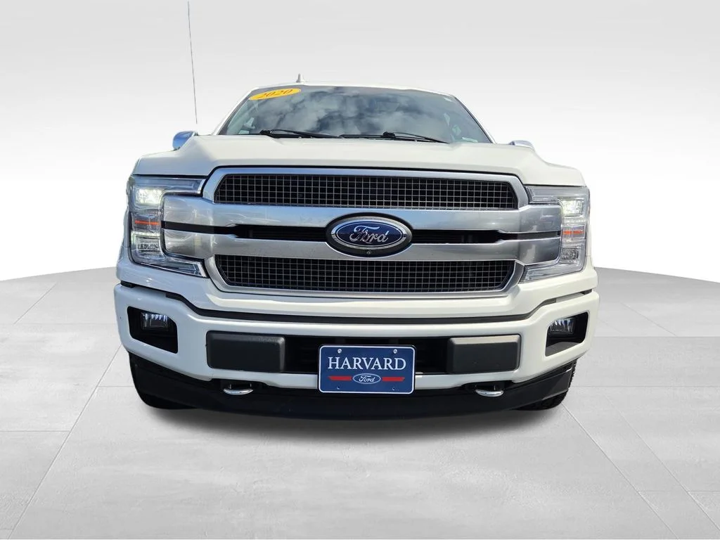 Certified Used 2020 White Metallic Ford Platinum image 42