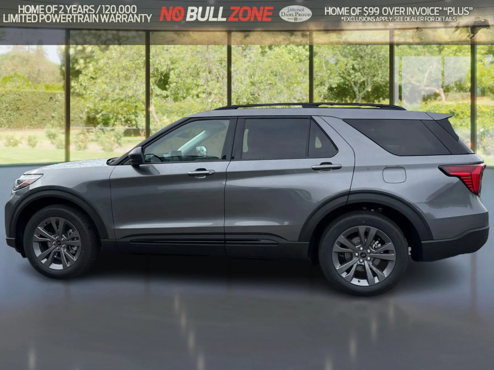 New 2026 Carbonized Gray Metallic Ford Active image 2