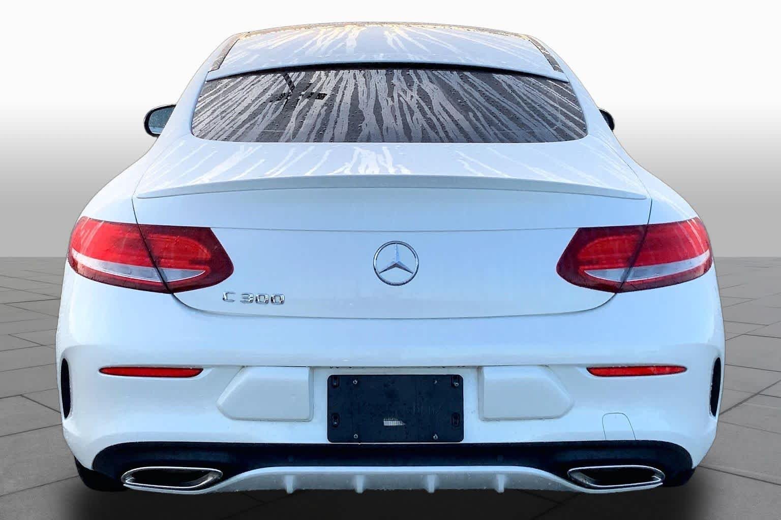 Used 2017 designo Diamond White Metallic Mercedes-Benz C 300 image 5