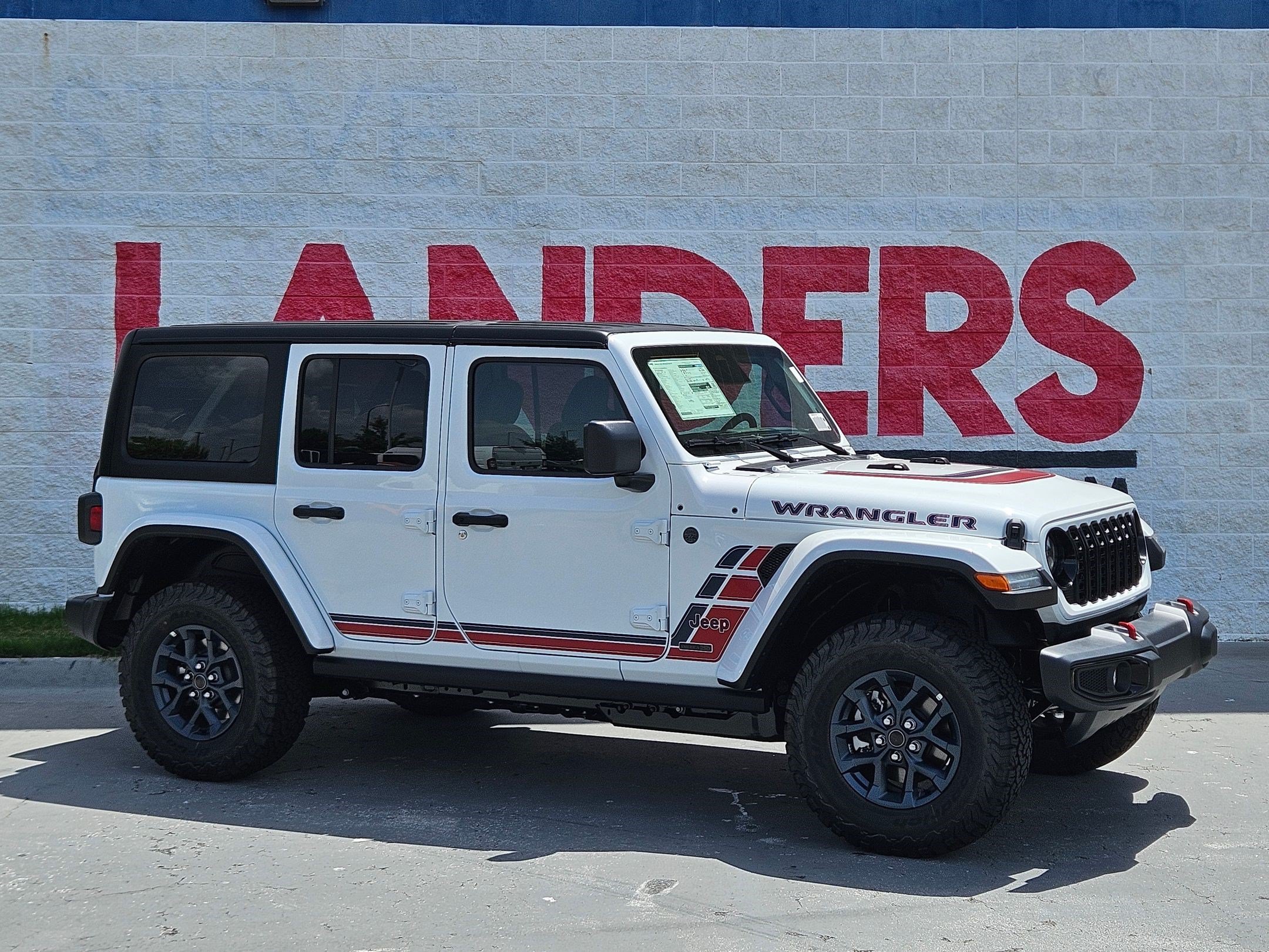 New 2026 Bright White Clearcoat Jeep America 250 image 1