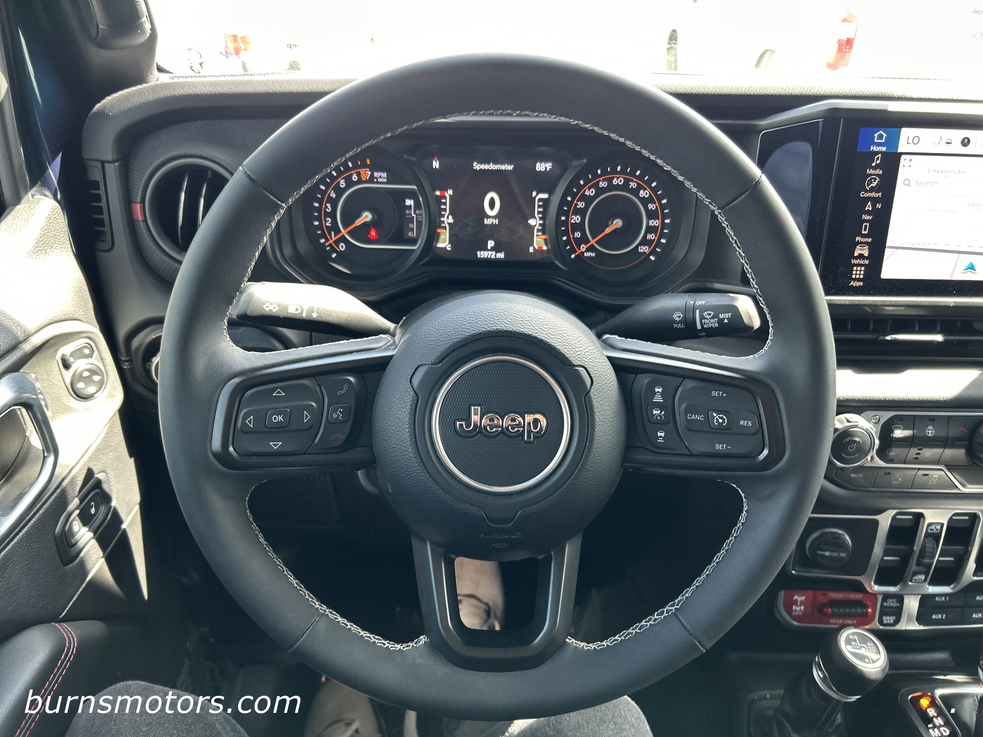 Used 2025 Fathom Blue Jeep Rubicon X image 17