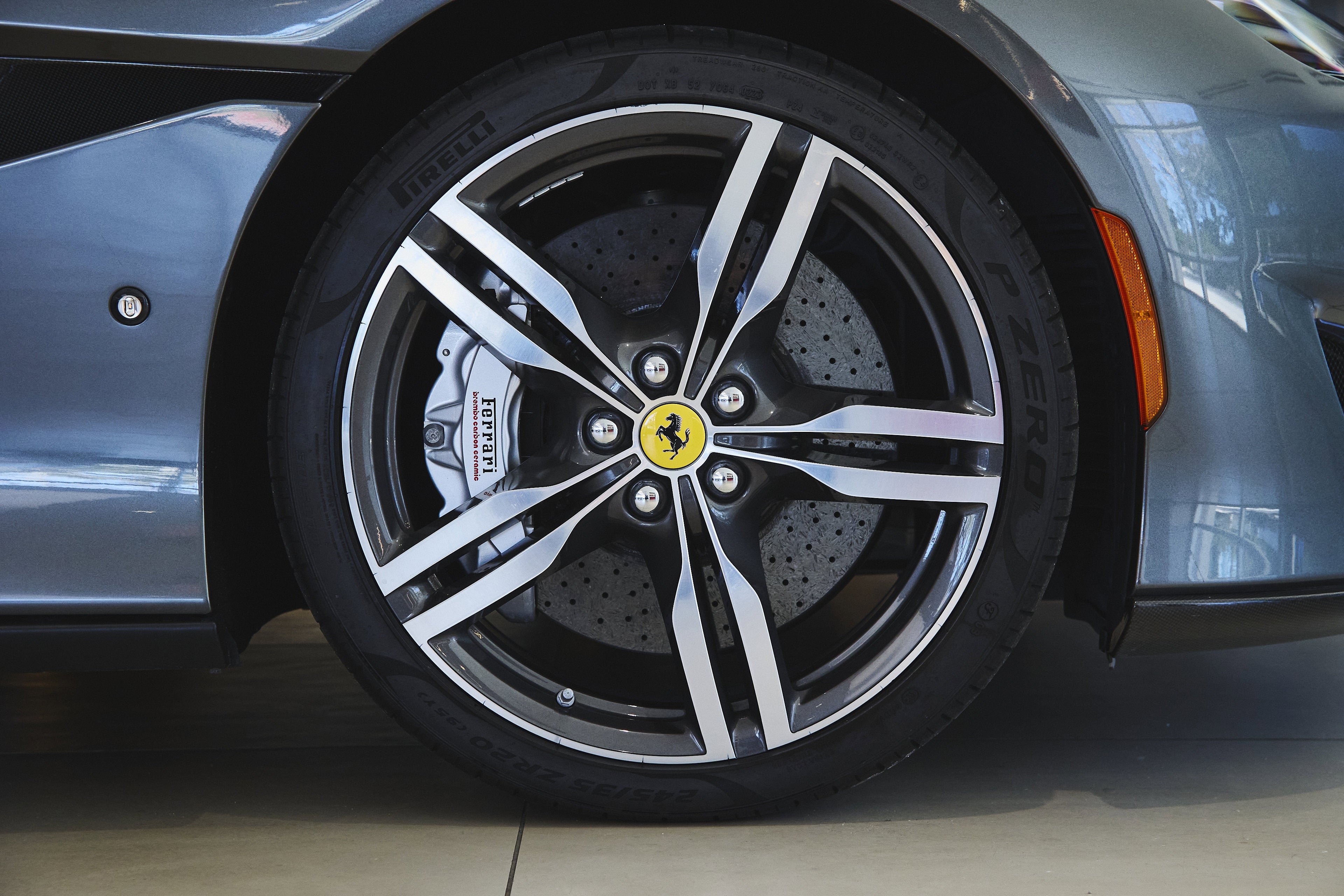 Used 2019 Grigio Silverstone Metallic Ferrari  image 47