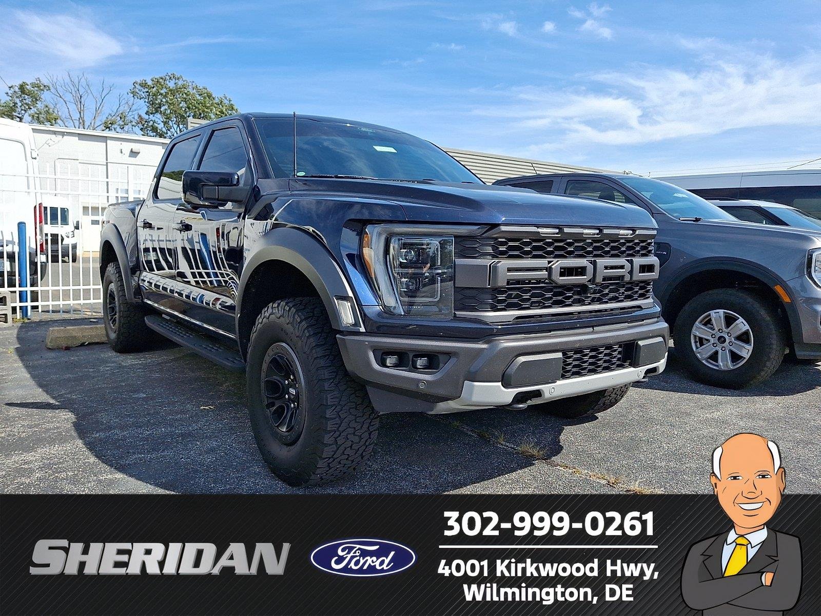 Used 2022 Blue Ford Raptor image 1