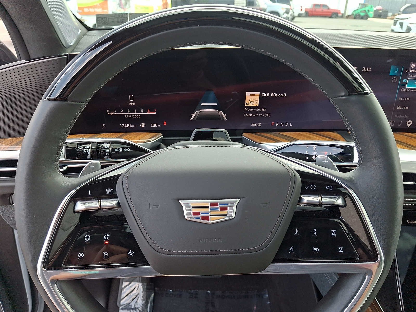 Used 2026 Vibrant White Tricoat Cadillac 4WD Platinum Sport image 23