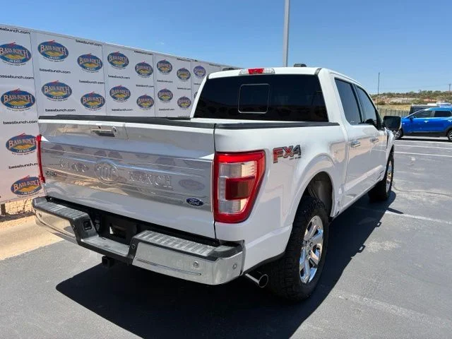 Used 2021 White Metallic Ford King Ranch image 4