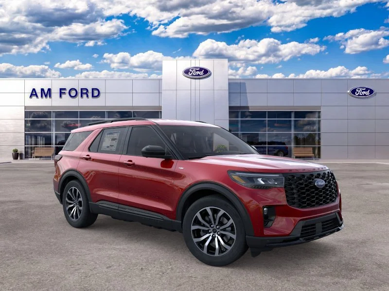 New 2026 Rapid Red Metallic Tinted Clearcoat Ford ST-Line image 8