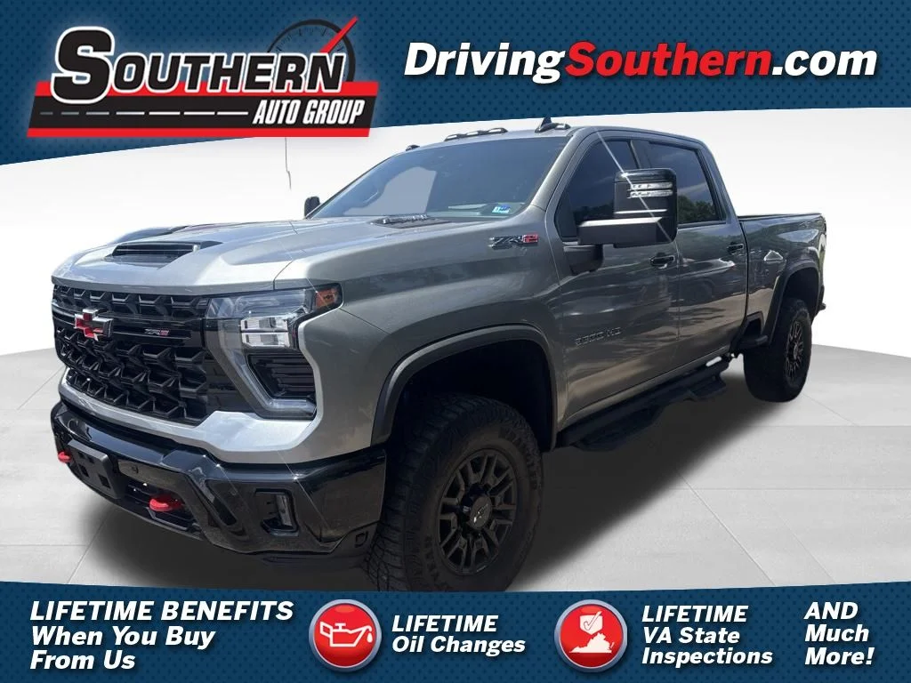 Used 2025 Gray Chevrolet ZR2 image 1