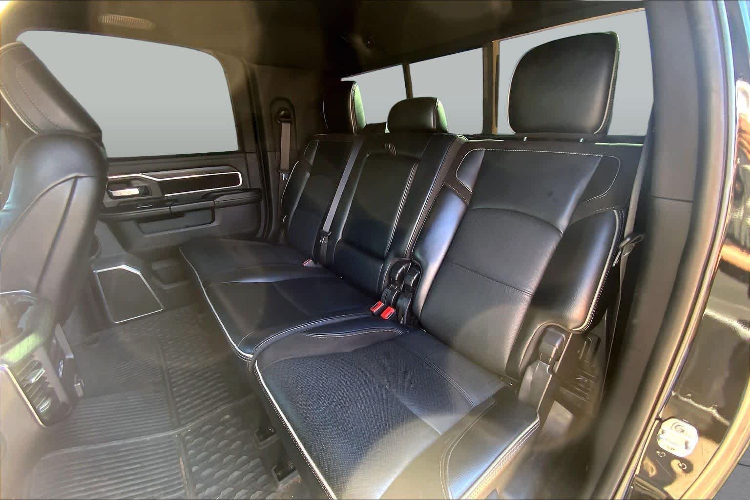 Used 2024 Diamond Black Crystal Pearlcoat Ram Laramie image 19