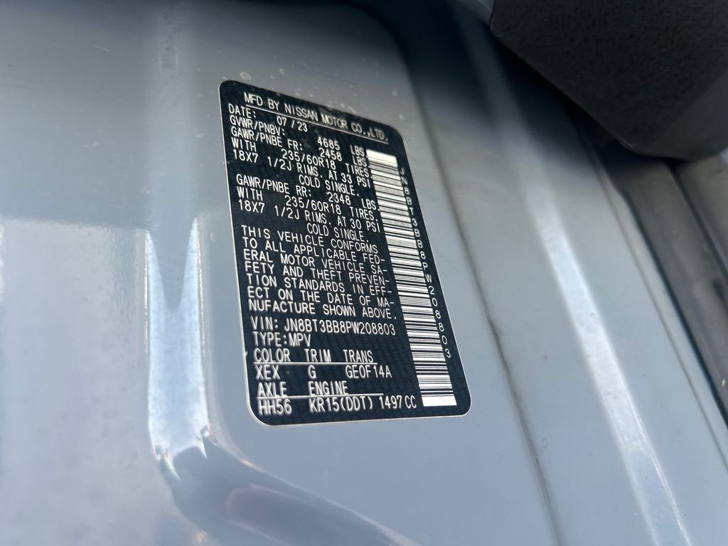 Used 2023 Gray Nissan SV image 22