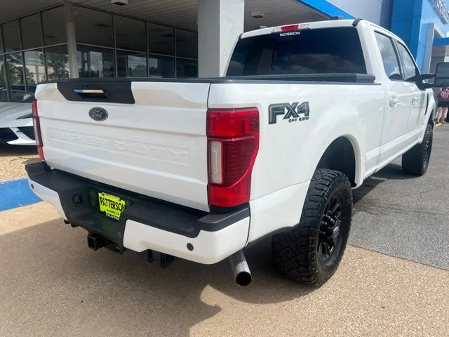 Used 2021 White Ford Lariat image 12