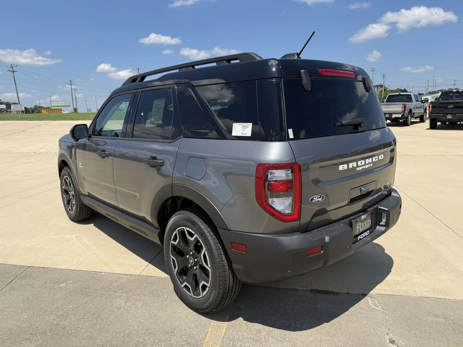 New 2026 Carbonized Gray Metallic Ford Outer Banks® image 7