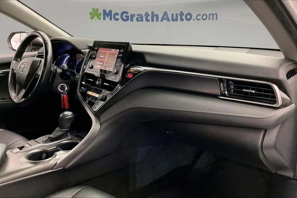 Certified Used 2021 White Toyota SE image 21