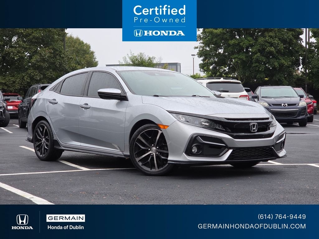 Certified Used 2020 Lunar Silver Metallic Honda Sport image 1